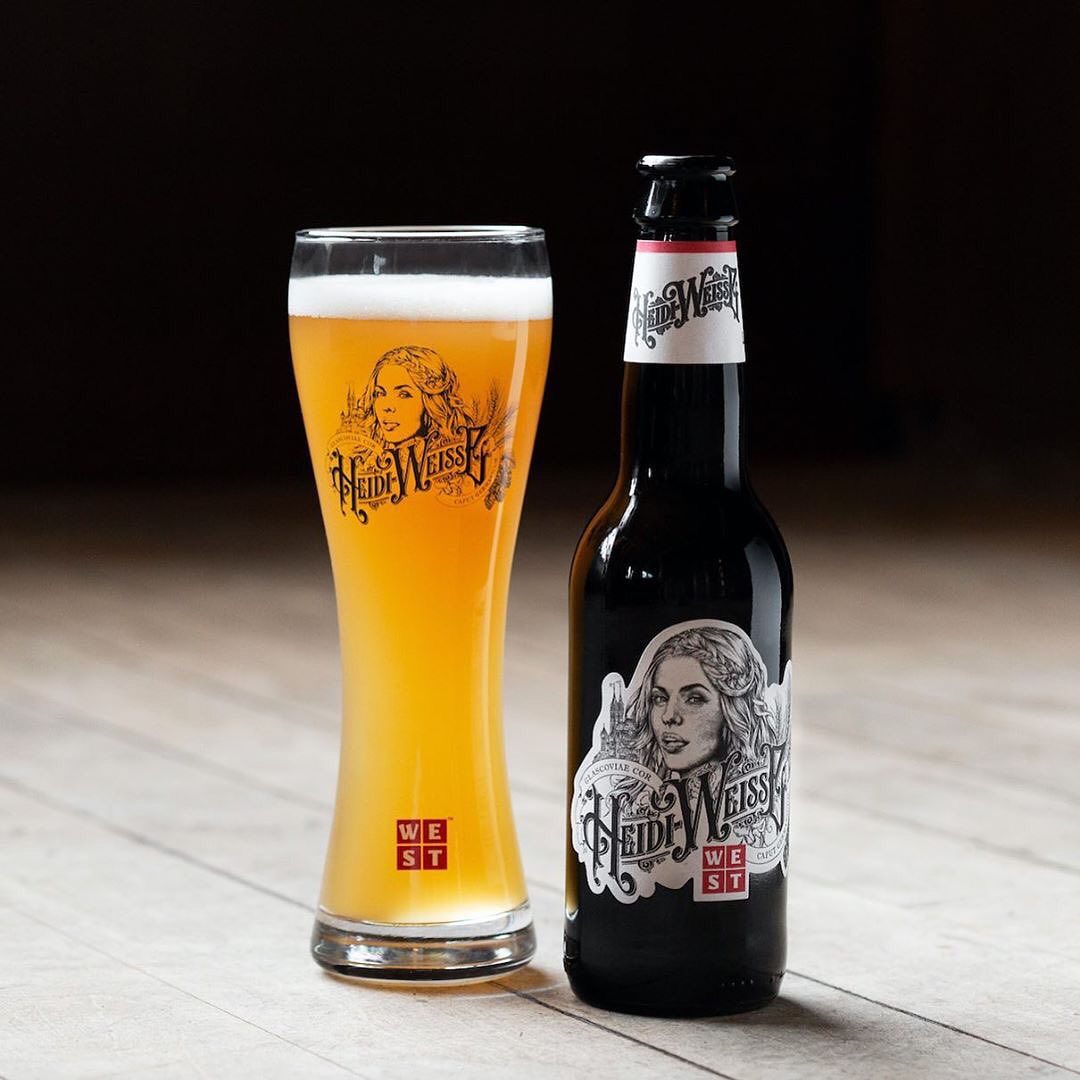 HEIDI-WEISSE HALF PINT GLASS